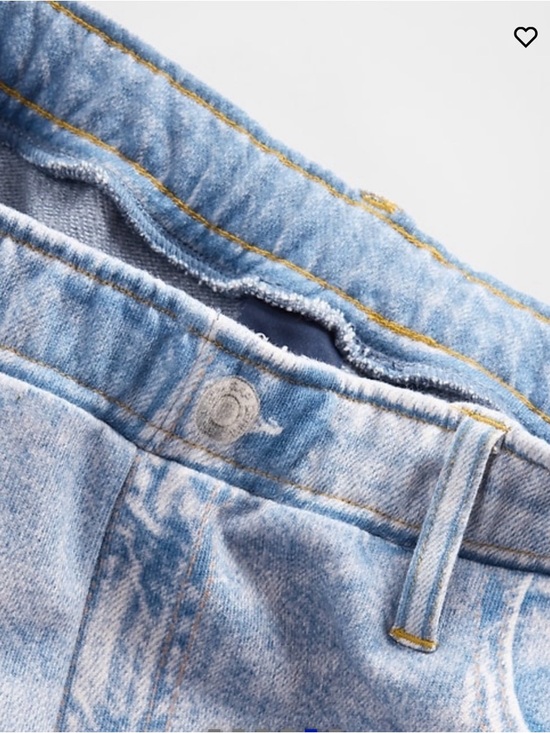 GAP Printed Baggy Sweatpant Jeans - Picture 6 of 13